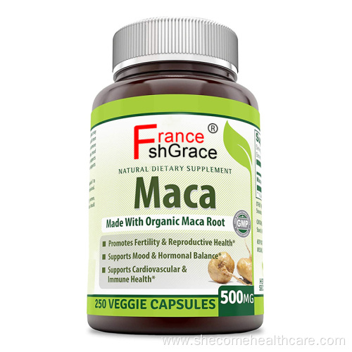 organic maca root Men strength best maca capsules